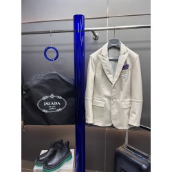 프라다 Prada 레더 재킷