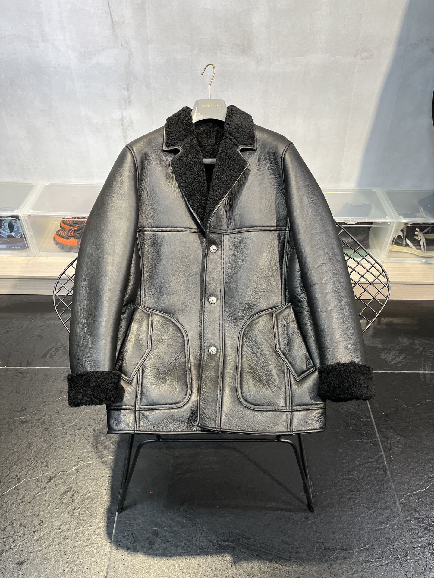 크롬하츠 Chrome Hearts 레더 재킷
