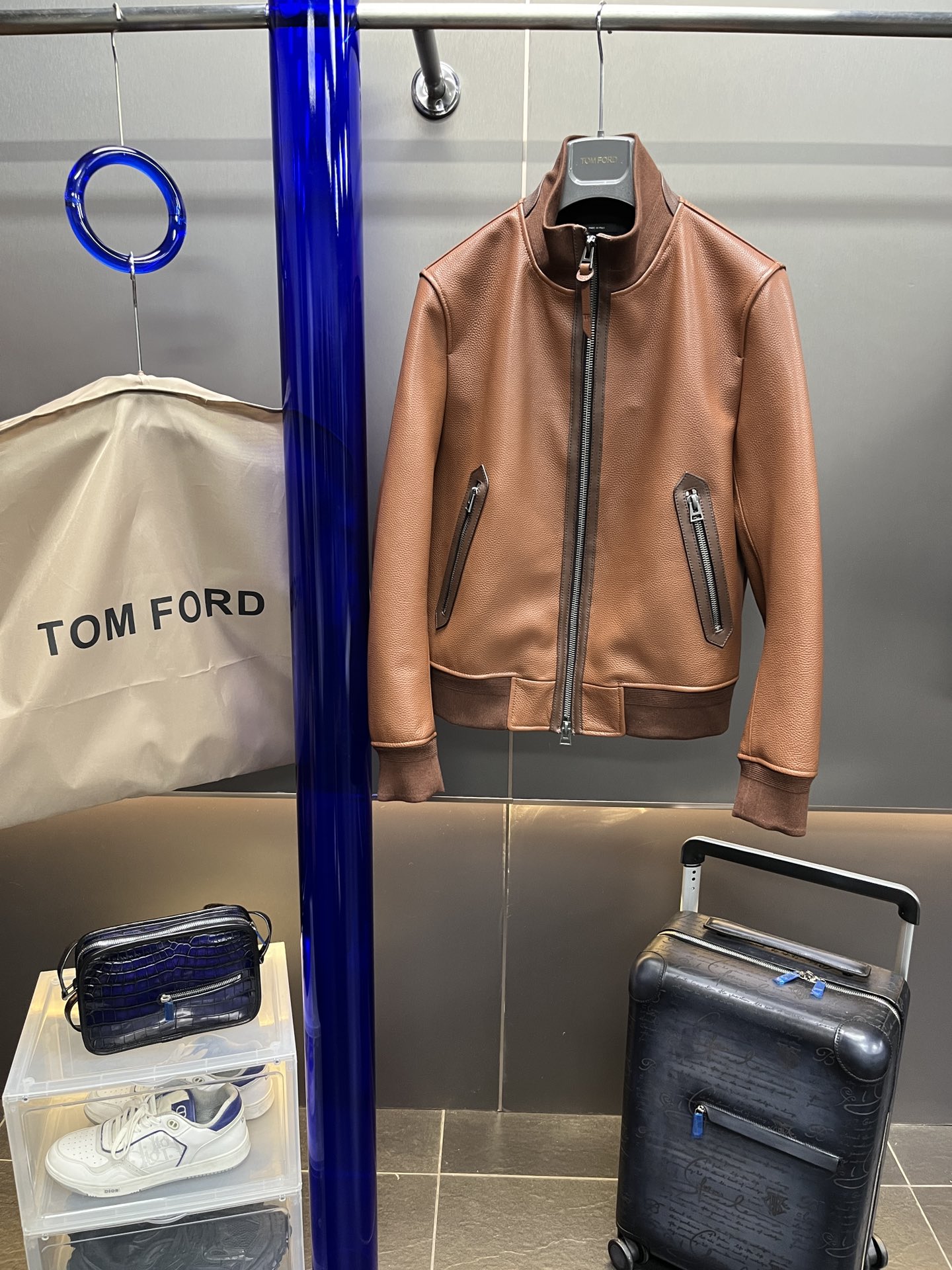 톰 포드 Tom Ford 레더 재킷