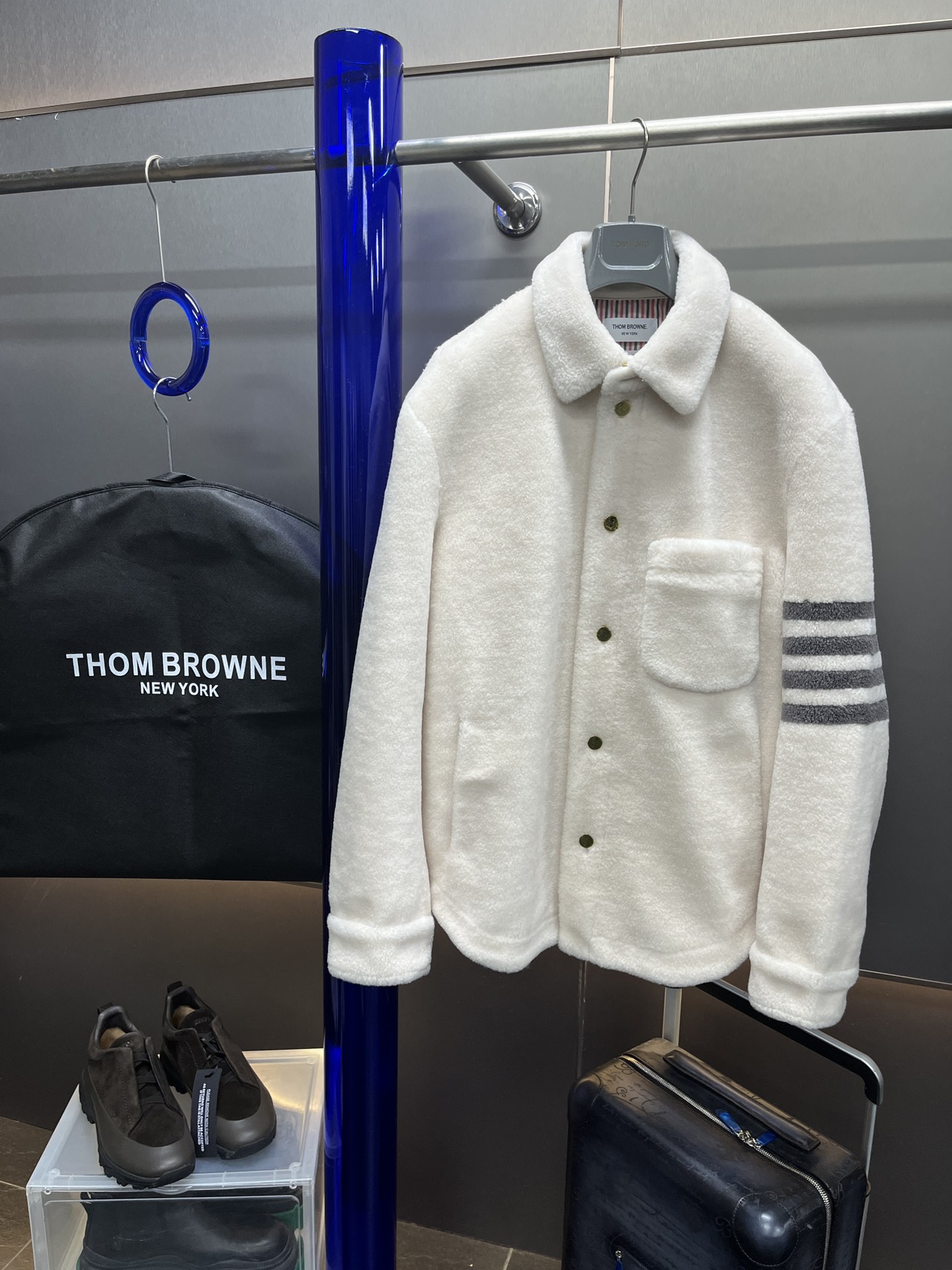 톰브라운 Thom Browne 레더자켓