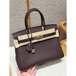 에르메스 Hermes Birkin 30cm Togo OG Rouge Sellier/gold