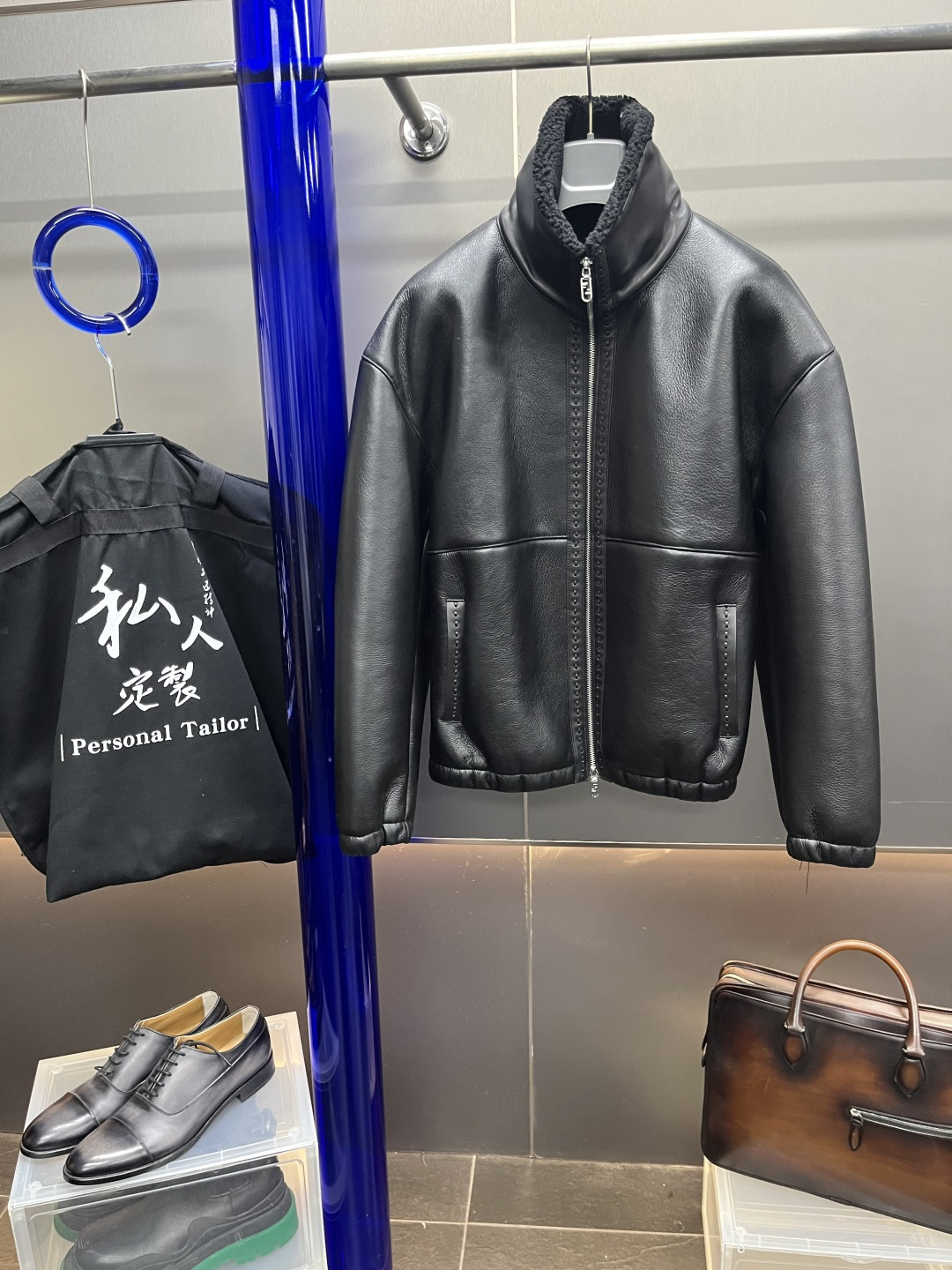 펜디 FENDI 레더자켓