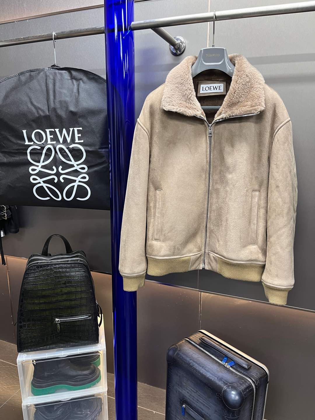 로에베 LOEWE 레더 재킷