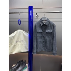 로로피아나 Loro Piana 레더자켓