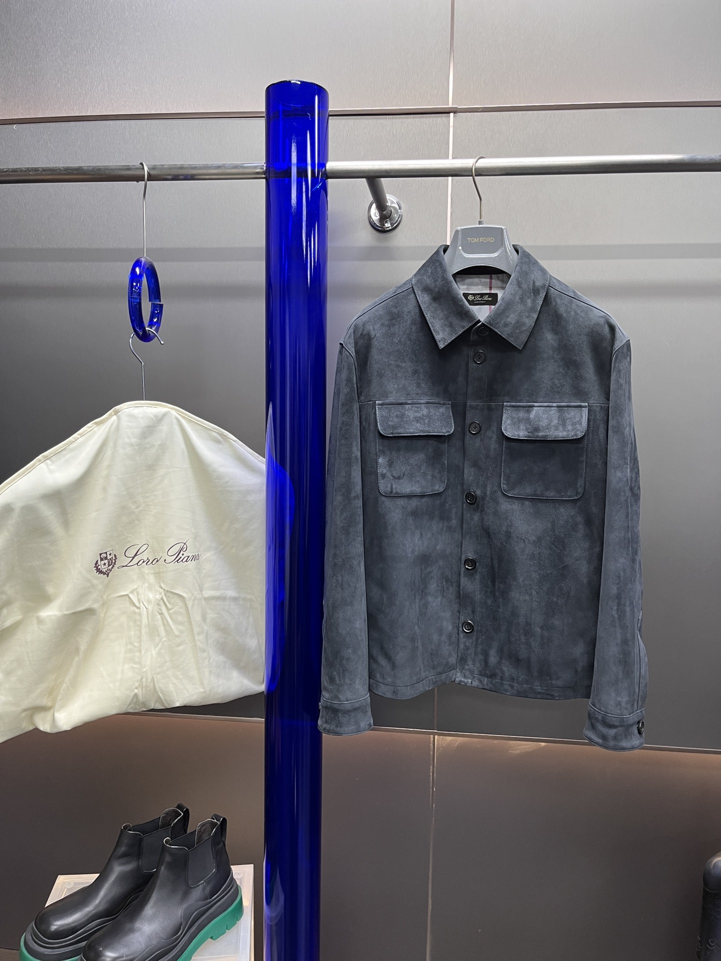 로로피아나 Loro Piana 레더자켓