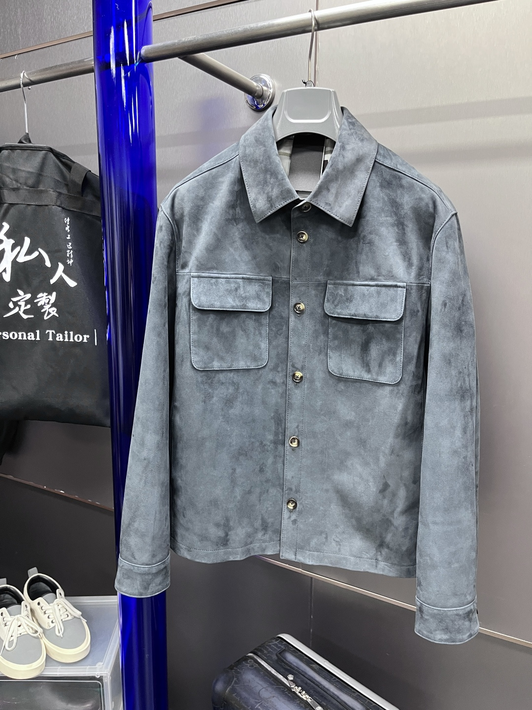 로로피아나 Loro Piana 레더자켓