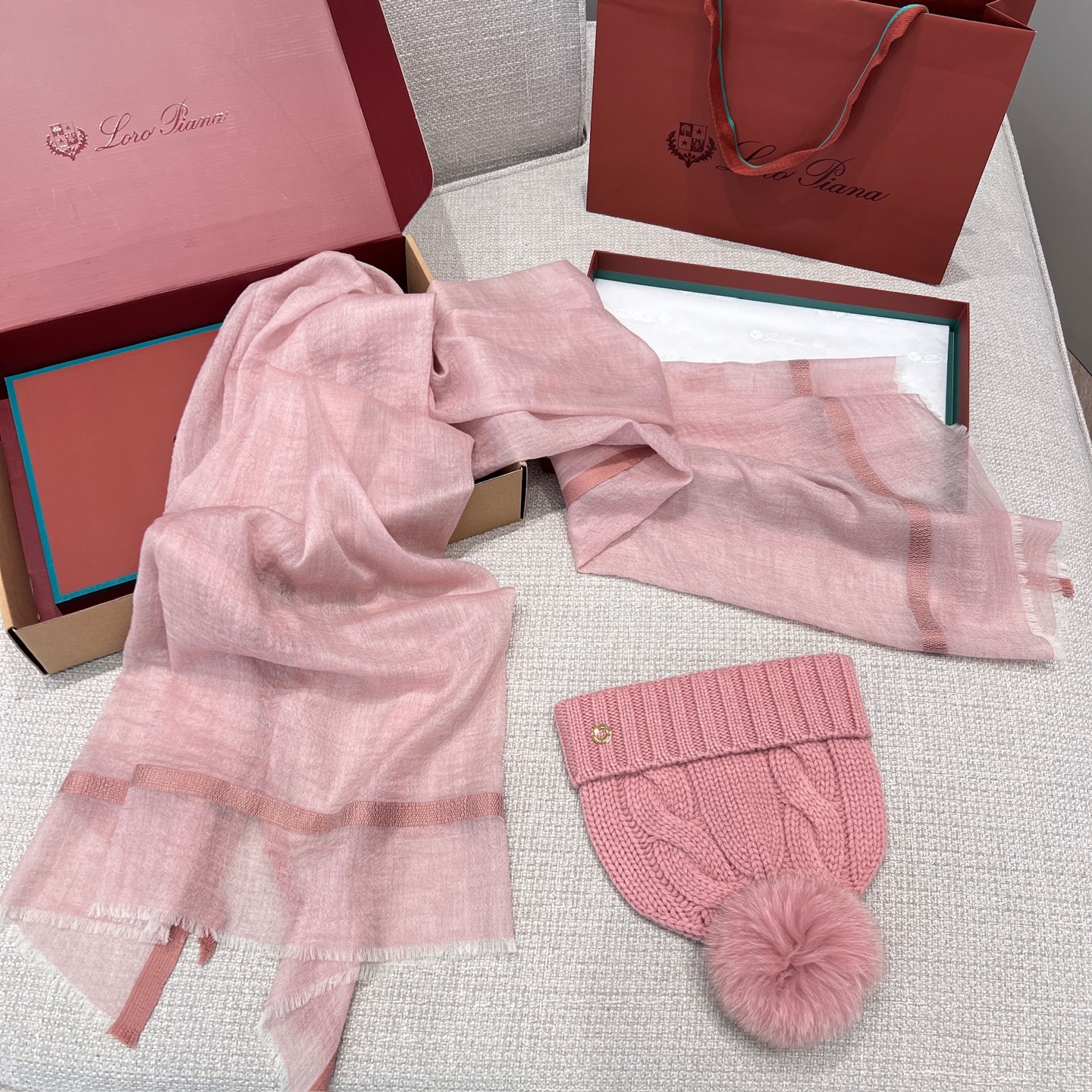 로로피아나 Loro piana 스카프 95x210cm