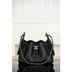 샤넬 CHANEL 26C AS5631 25 Mini Bag Black 22cm
