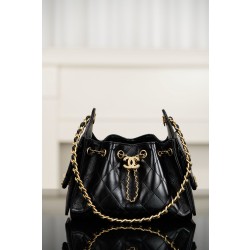 샤넬 CHANEL 26C AS5631 25 Mini Bag Black 22cm