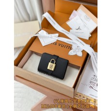 루이비통 Louis Vuitton M12408 Low Key Compact Wallet Black 11cm