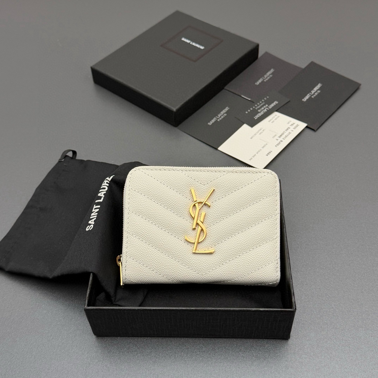 생로랑 Saint laurent/YSL 403723 MATELASSE 지갑 12CM