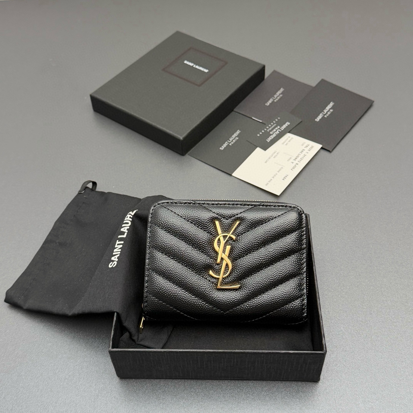 생로랑 Saint laurent/YSL 403723 MATELASSE 지갑 12CM