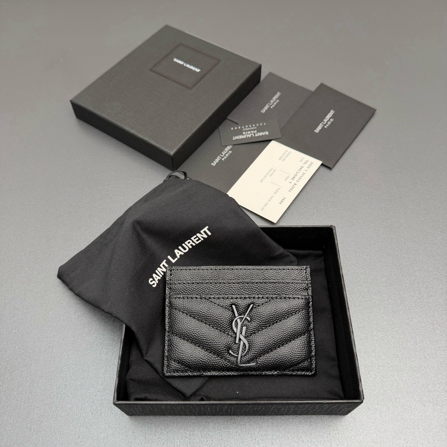생로랑 Saint laurent/YSL 423291 Matelasse Card Holder 카드 케이스 10.5CM