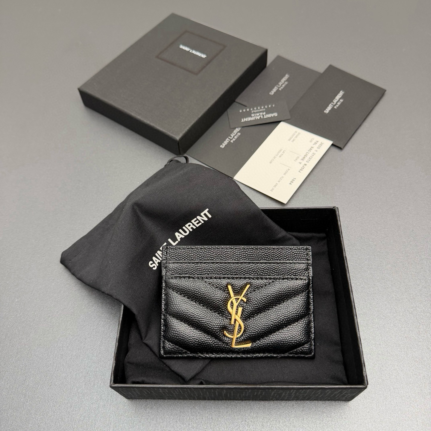 생로랑 Saint laurent/YSL 423291 Matelasse Card Holder 카드 케이스 10.5CM
