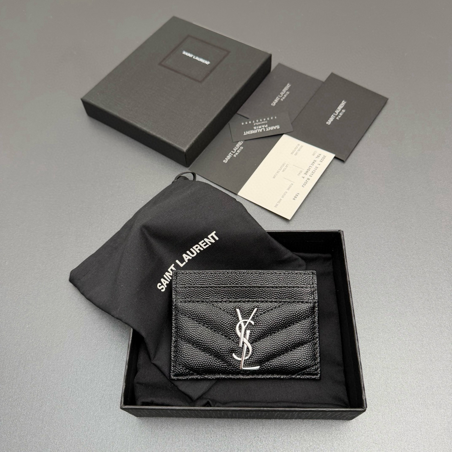 생로랑 Saint laurent/YSL 423291 Matelasse Card Holder 카드 케이스 10.5CM