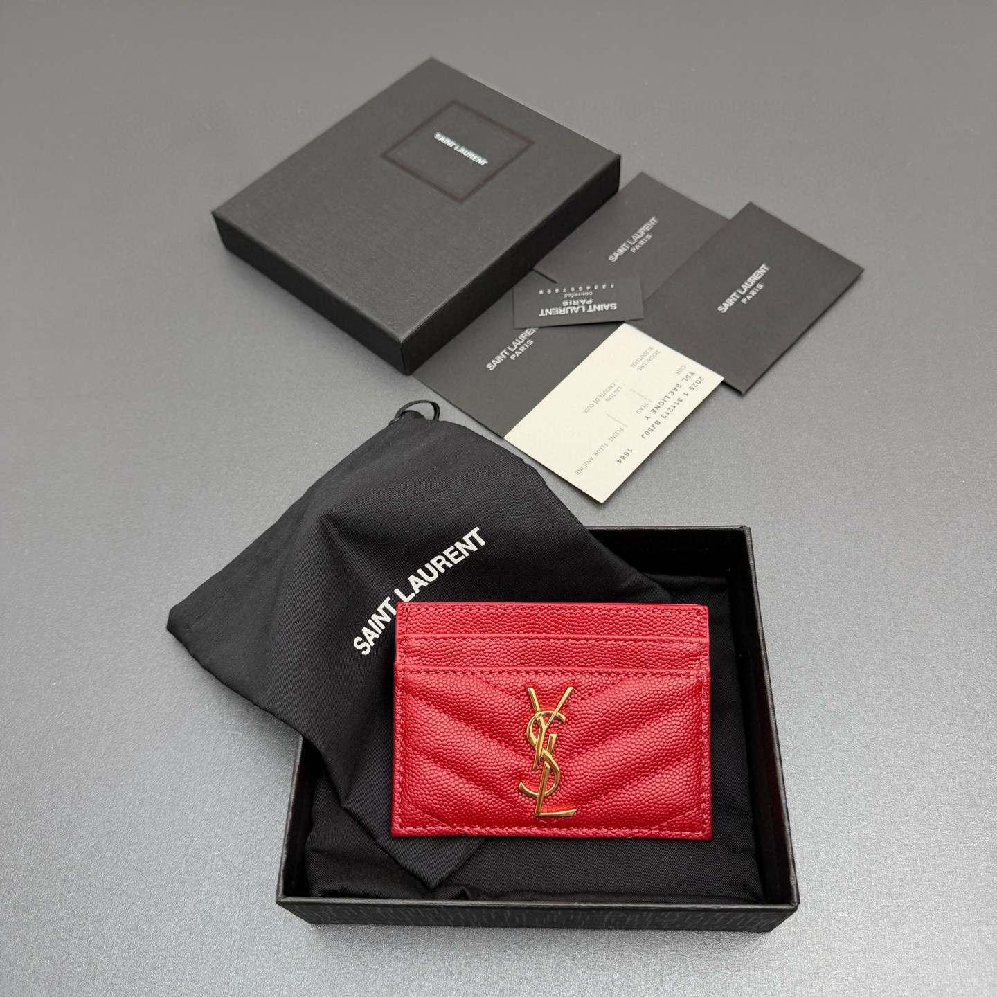 생로랑 Saint laurent/YSL 423291 Matelasse Card Holder 카드 케이스 10.5CM