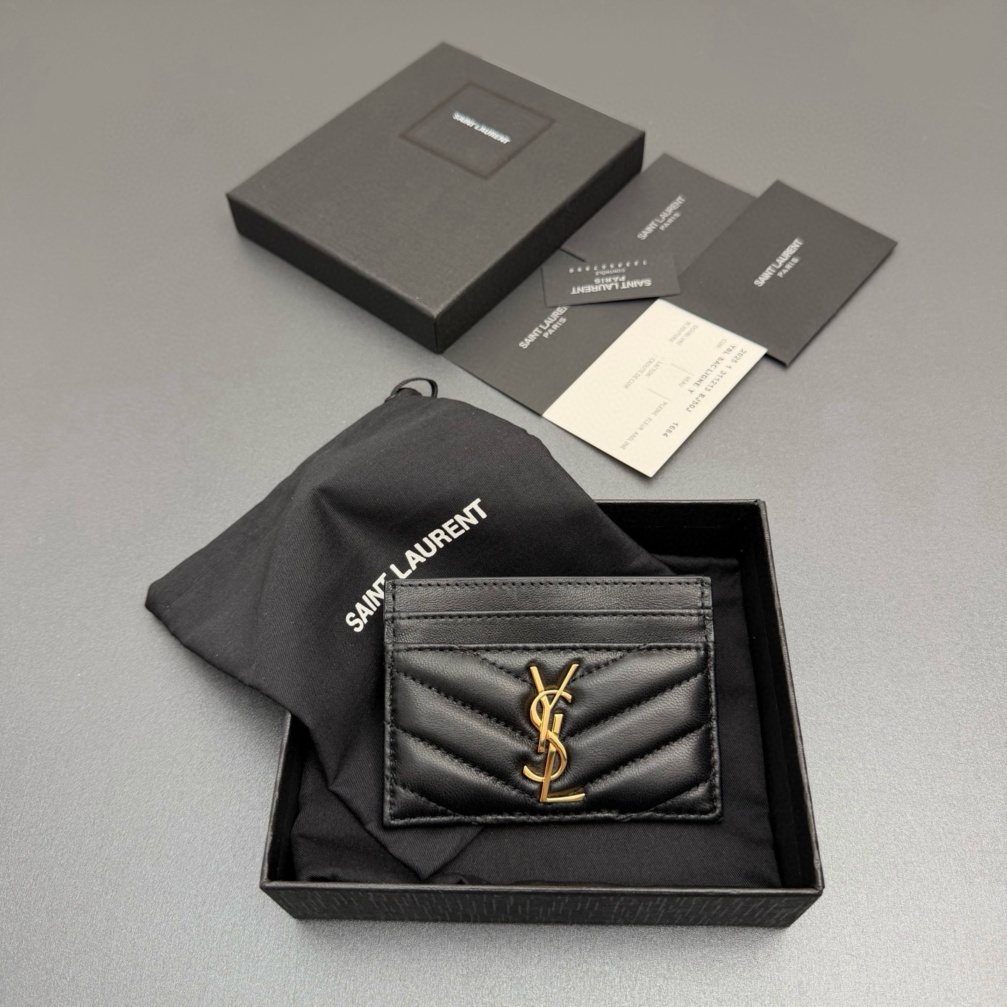 생로랑 Saint laurent/YSL 423291 Matelasse Card Holder 카드 케이스 10.5CM