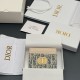 디올 Dior S2152 30 Montaigne Freesia Card Holder 카드 케이스 10.5CM