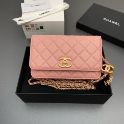 샤넬 Chanel AP3938 Wallet On Chain WOC 체인 지갑 19cm