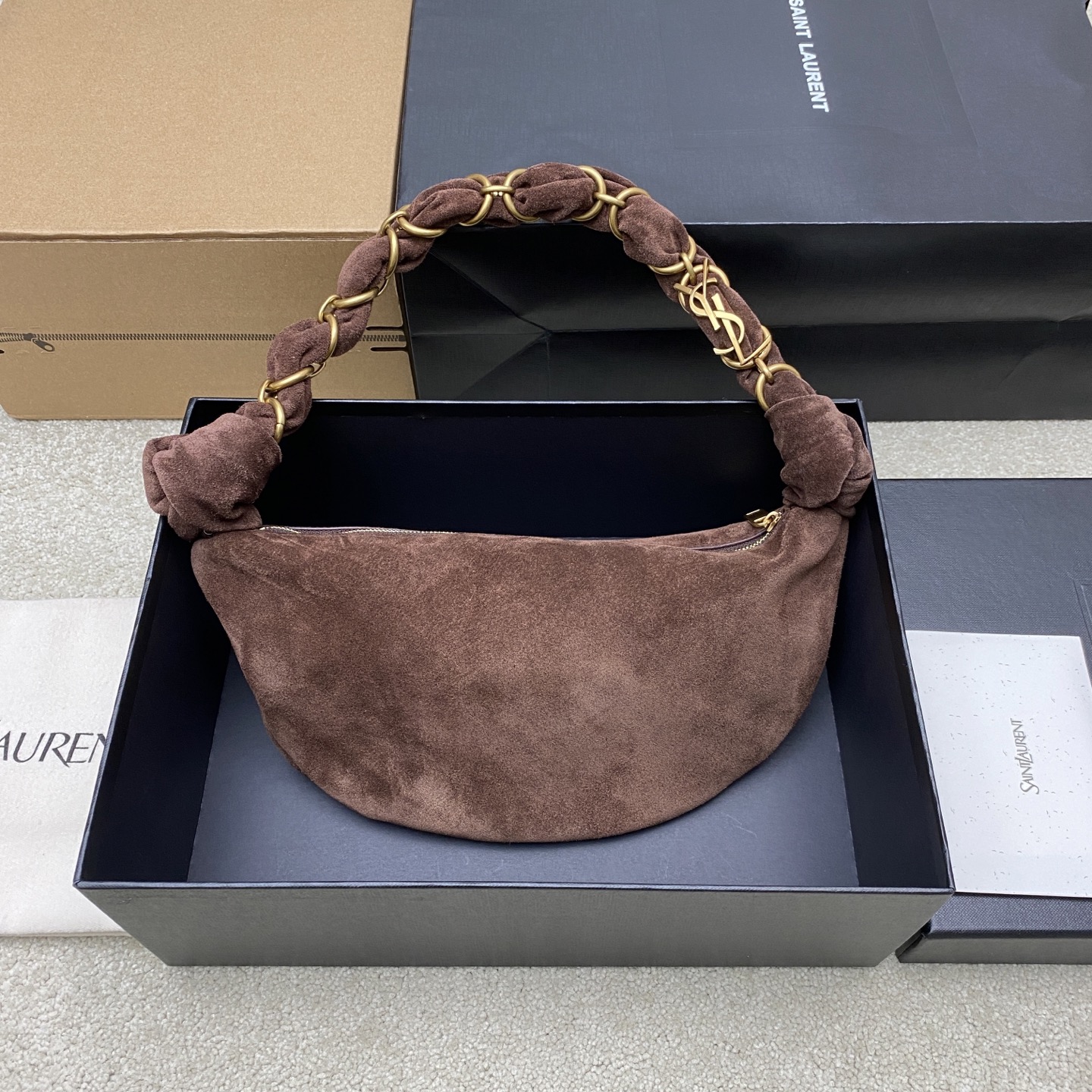 생로랑 Saint laurent/YSL 862558 Amalia Mini Hobo 19cm
