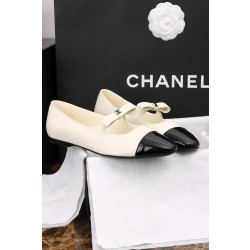 샤넬 CHANEL 25B 메리제인 White