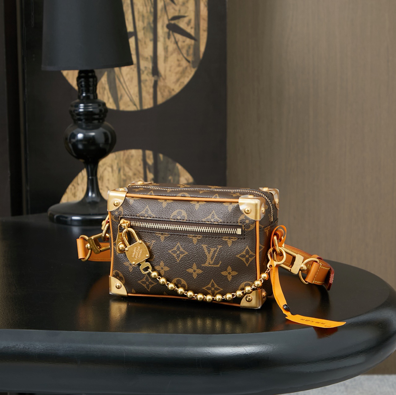루이비통 Louis Vuitton M14729 Mini Soft Trunk Monogram 18.5cm