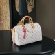 루이비통 Louis Vuitton M15108 Speedy Soft 30 Lucky Monogram Dune Pink 30cm
