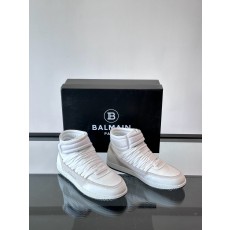 발망 Balmain Force 스니커즈 White