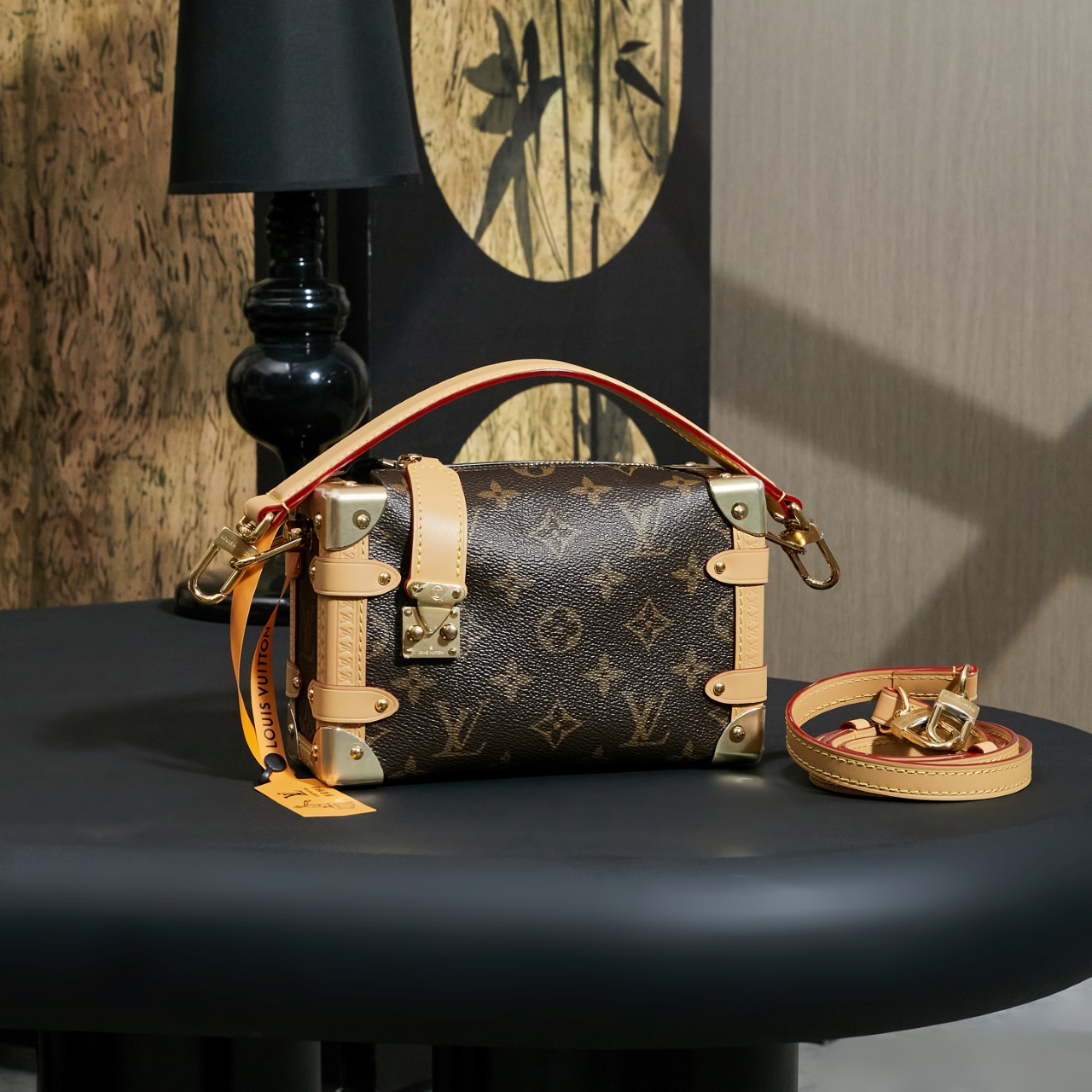 루이비통 Louis Vuitton M46815 Side Trunk Monogram 18CM