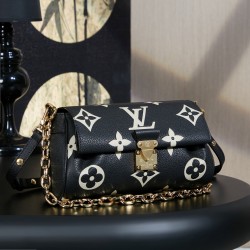 루이비통 Louis Vuitton M45859 Favorite Monogram Empreinte Leather 24cm
