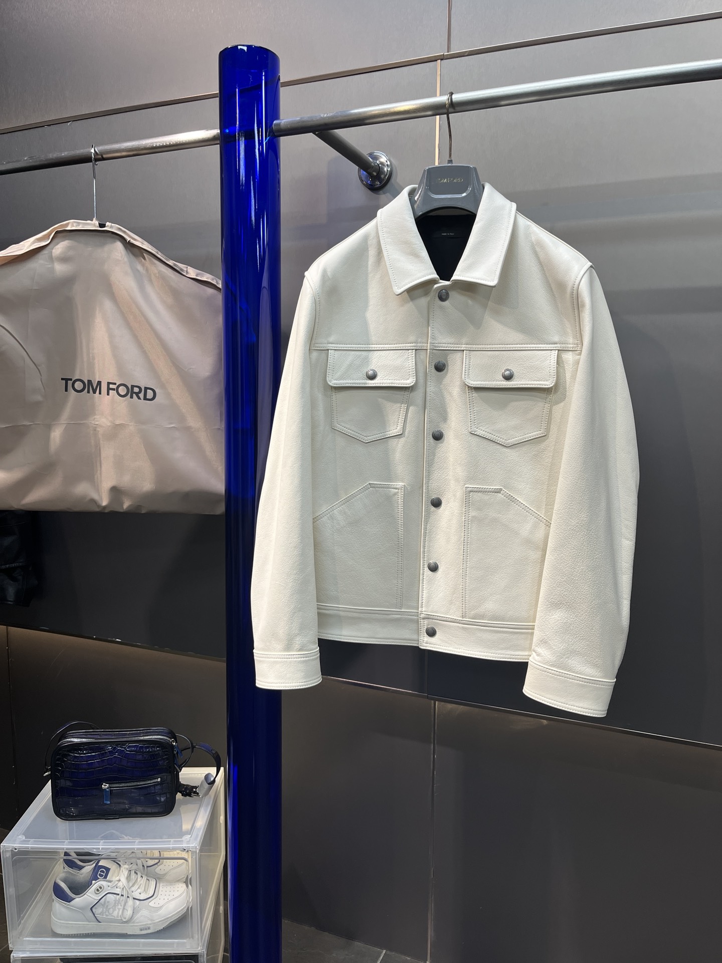 톰 포드 Tom Ford 레더 재킷