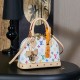 루이비통 Louis Vuitton x Murakami M13078 Takashi Alma BB Multicolor White 23.5cm