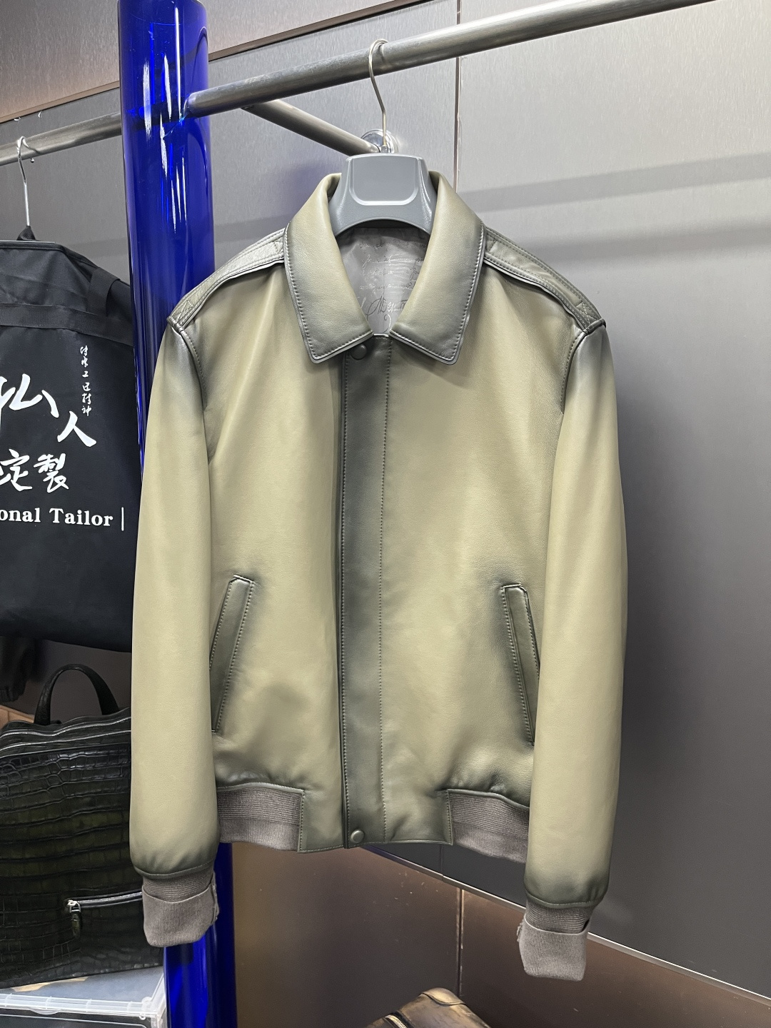 벨루티 BERLUTI 레더 재킷