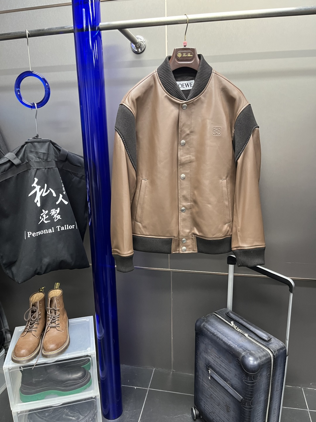 로에베 LOEWE 레더 재킷