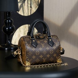 루이비통 Louis Vuitton M13146 Speedy Trunk 20 Monogram 20.5cm