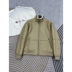 로로피아나 Loro Piana 레더자켓
