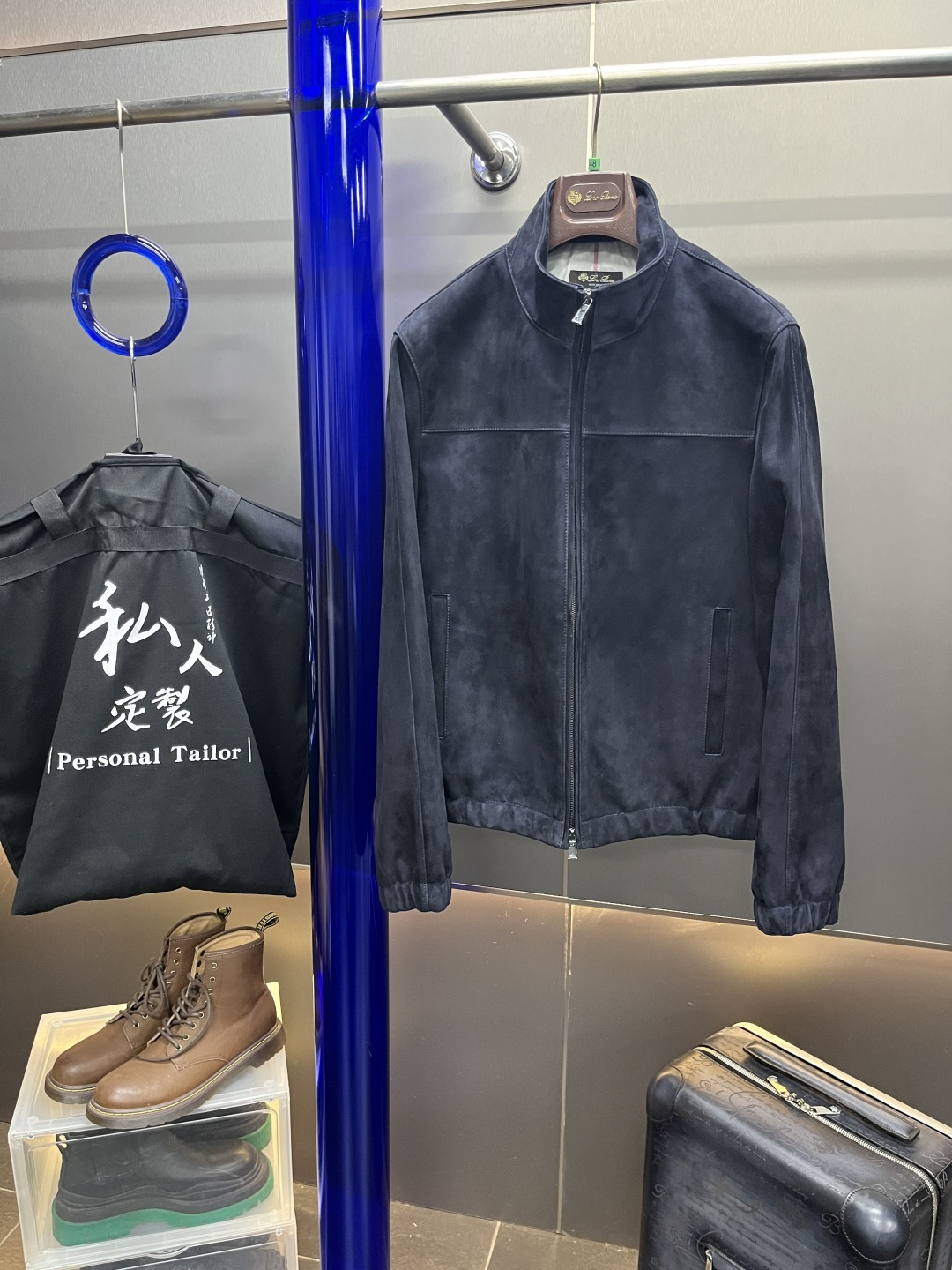 로로피아나 Loro Piana 레더자켓