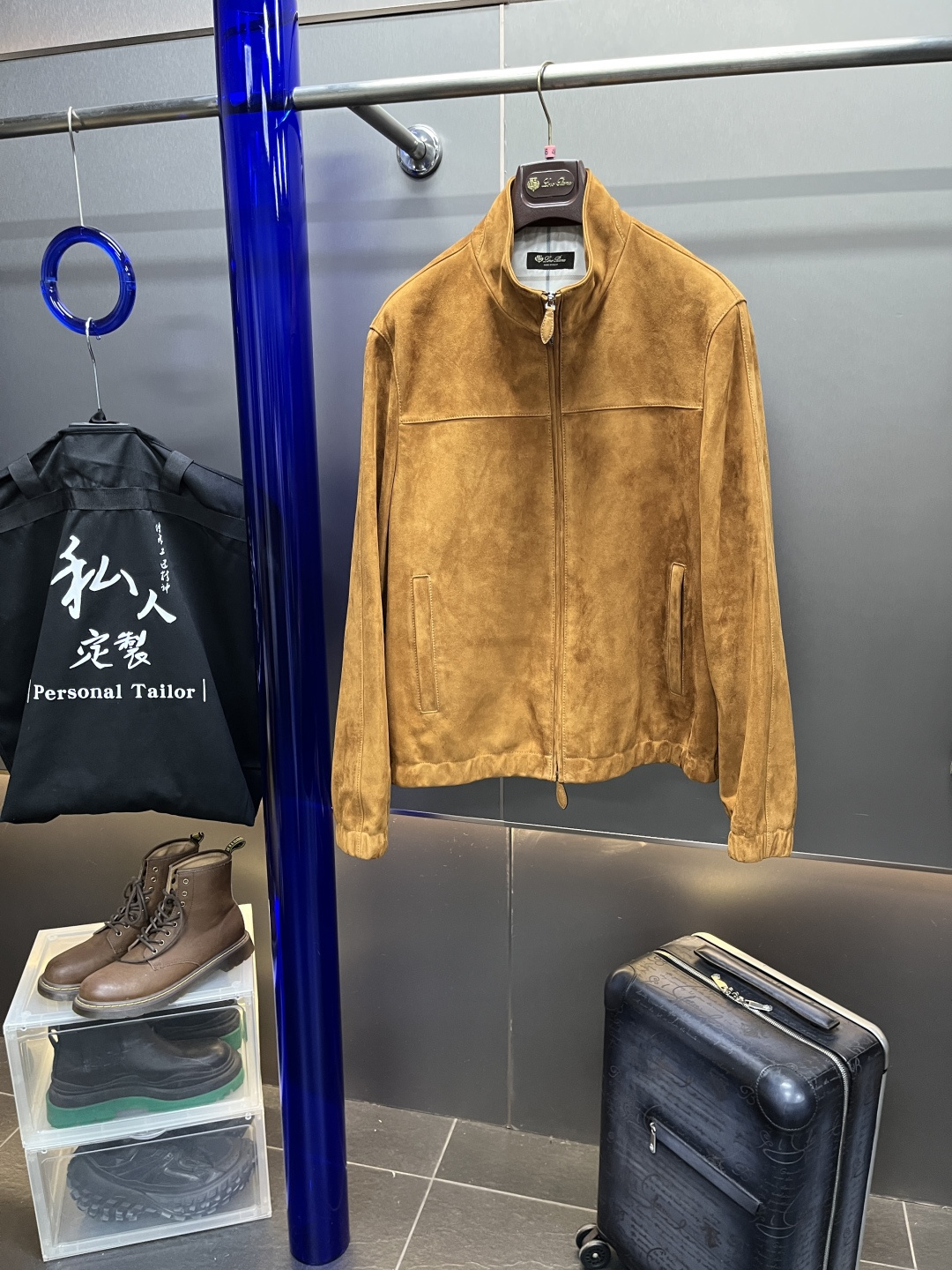 로로피아나 Loro Piana 레더자켓