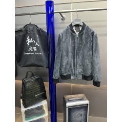 로로피아나 Loro Piana 레더자켓