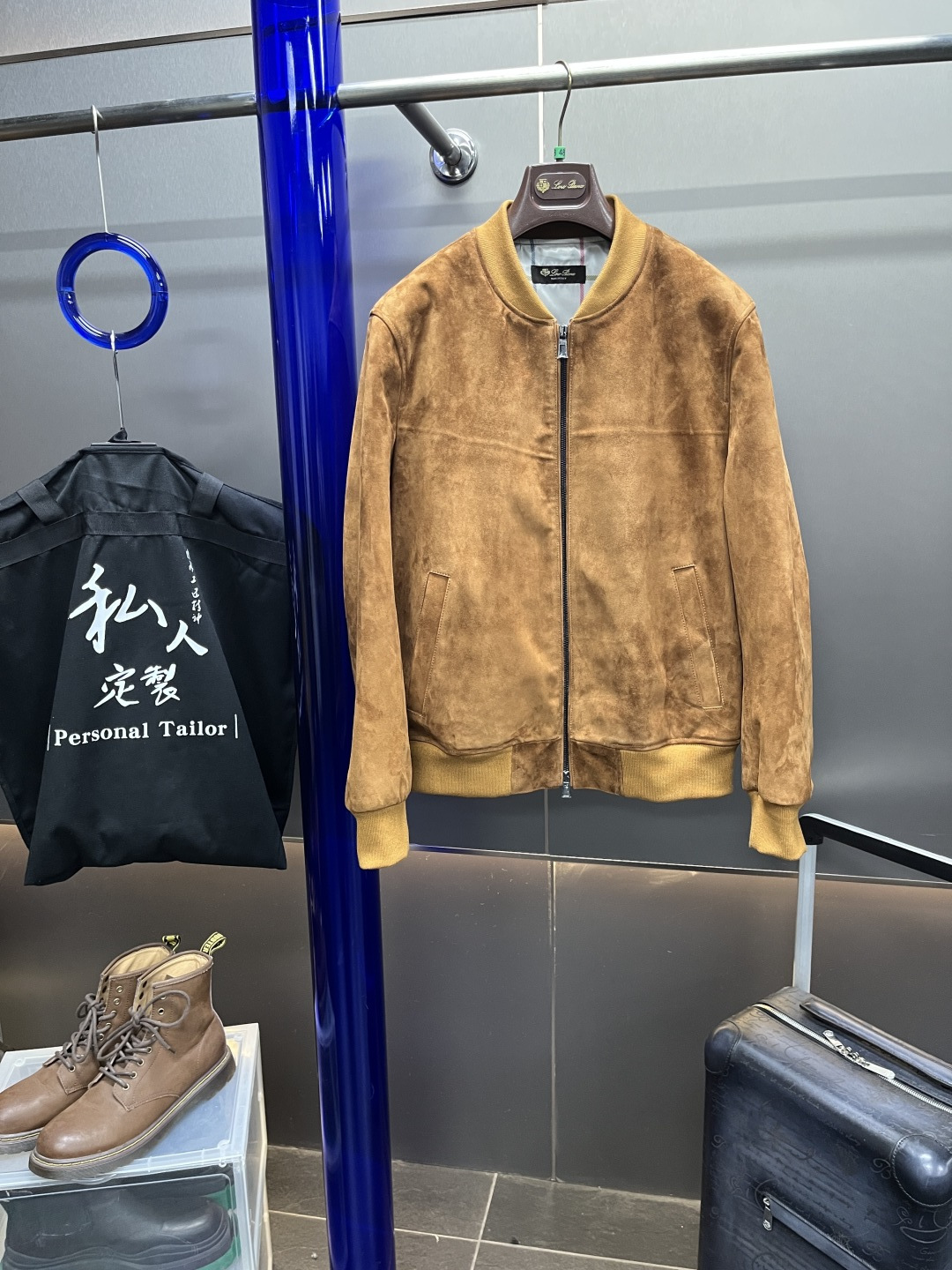 로로피아나 Loro Piana 레더자켓