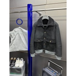 브루넬로 쿠치넬리 Brunello Cucineli 레더 재킷