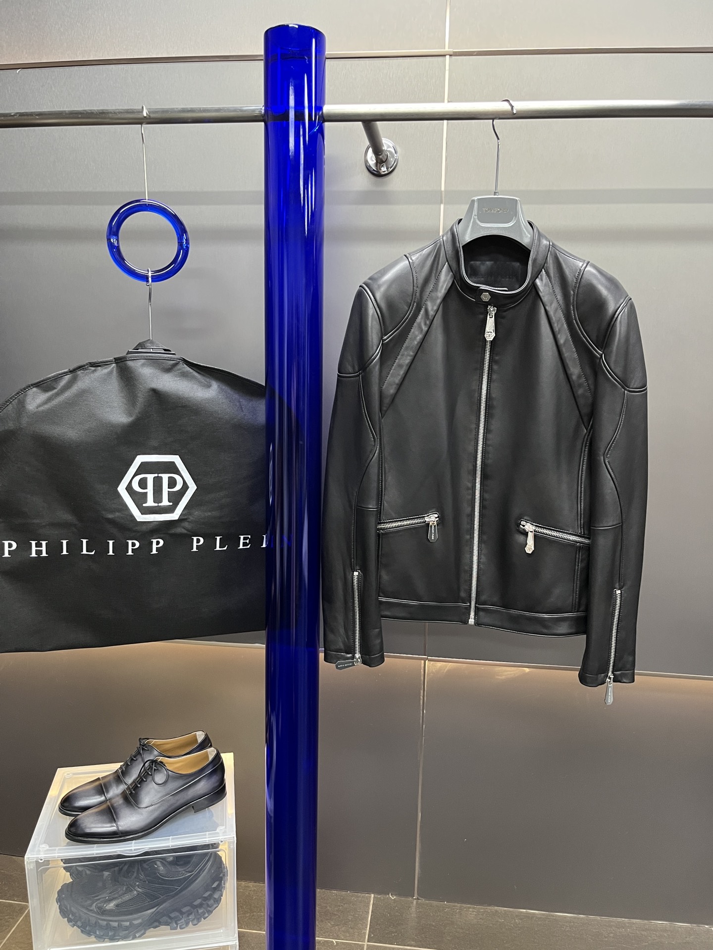 필립플레인 Philipp plein 레더자켓