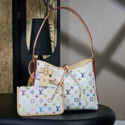 루이비통 M13661 Louis Vuitton x Murakami Takashi Carryall PM Multicolor 29CM