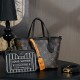 루이비통 Louis Vuitton M12099 Neverfull Bandouliere Inside Out BB Monogram Black