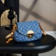 루이비통 Louis Vuitton M46829 Sunset Monogram Denim Blue 27cm