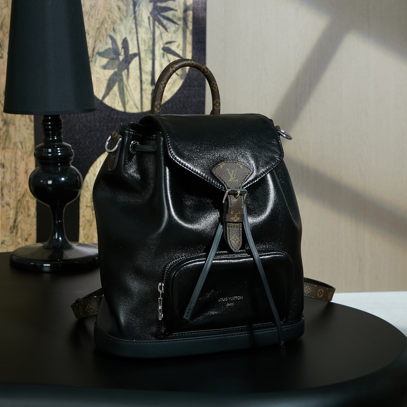 루이비통 Louis Vuitton M12587 Montsouris PM H34 Black