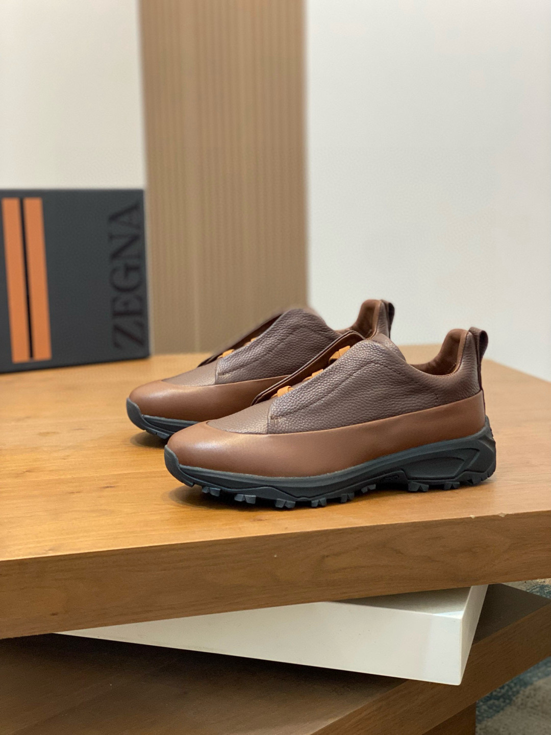 제냐 Zegna Triple StitchTM Monte 스니커즈