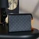 루이비통 Louis Vuitton M61692 Pochette Voyage MM Monogram Eclipse 27cm