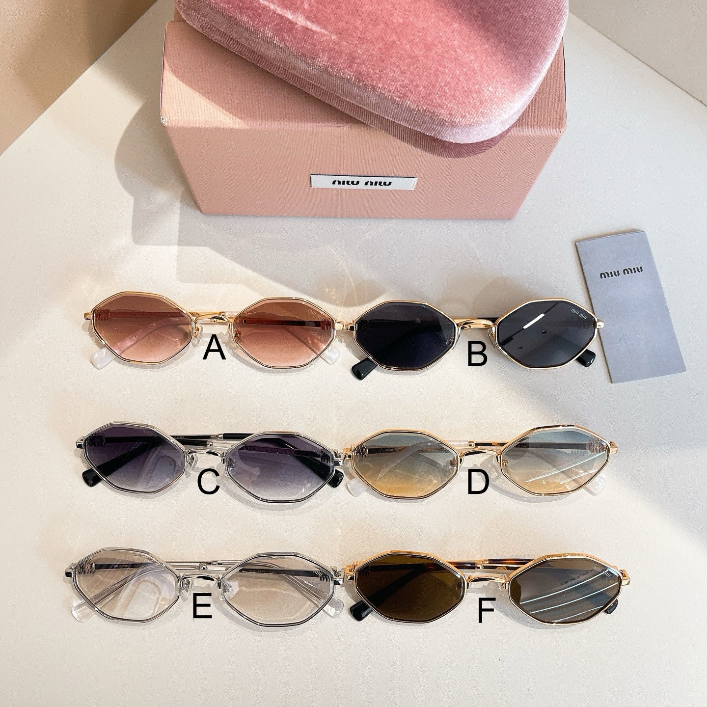 미우 미우 MIU MIU MU 173AV 55口21-142