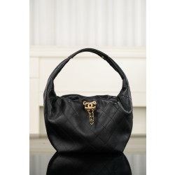 샤넬 CHANEL 26C Hobo 22cm Black